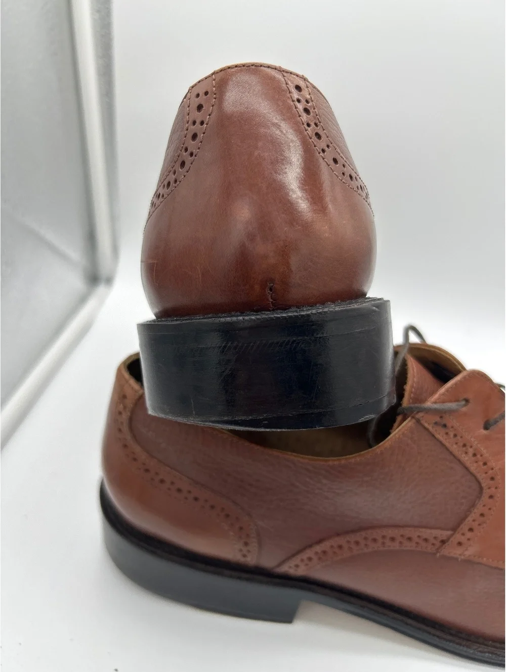 Giorgio Brutini Men's Brown Leather Dress Shoes Size 13D